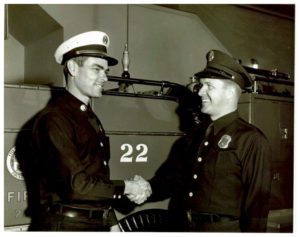 Captain Larry Schneider and Engineer Allan Richardson
