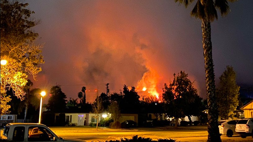 Governor Secures FMAG to Assist Response Agencies Battling the Hillside Fire in San Bernardino County