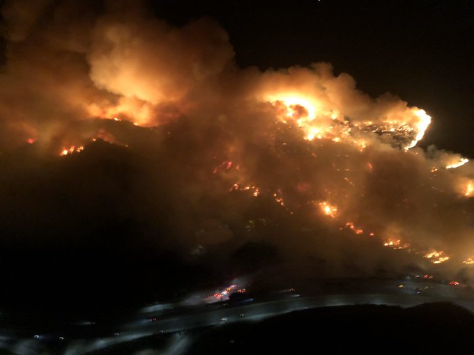 Governor Secures FMAG to Assist Response Agencies Battling the Getty Fire in Los Angeles
