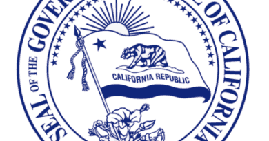 Seal of California's Governor Gavin Newsom