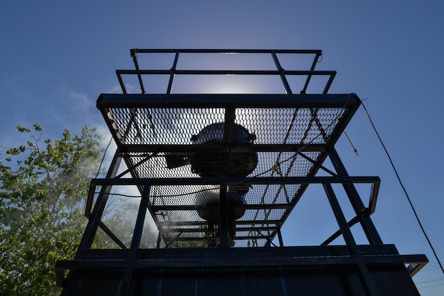 Simulated Chlorine Leak from Rail Car