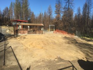 Debris removed from Village Market