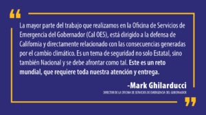 Director Quote on the importance of addressing climate change in CA following UN report