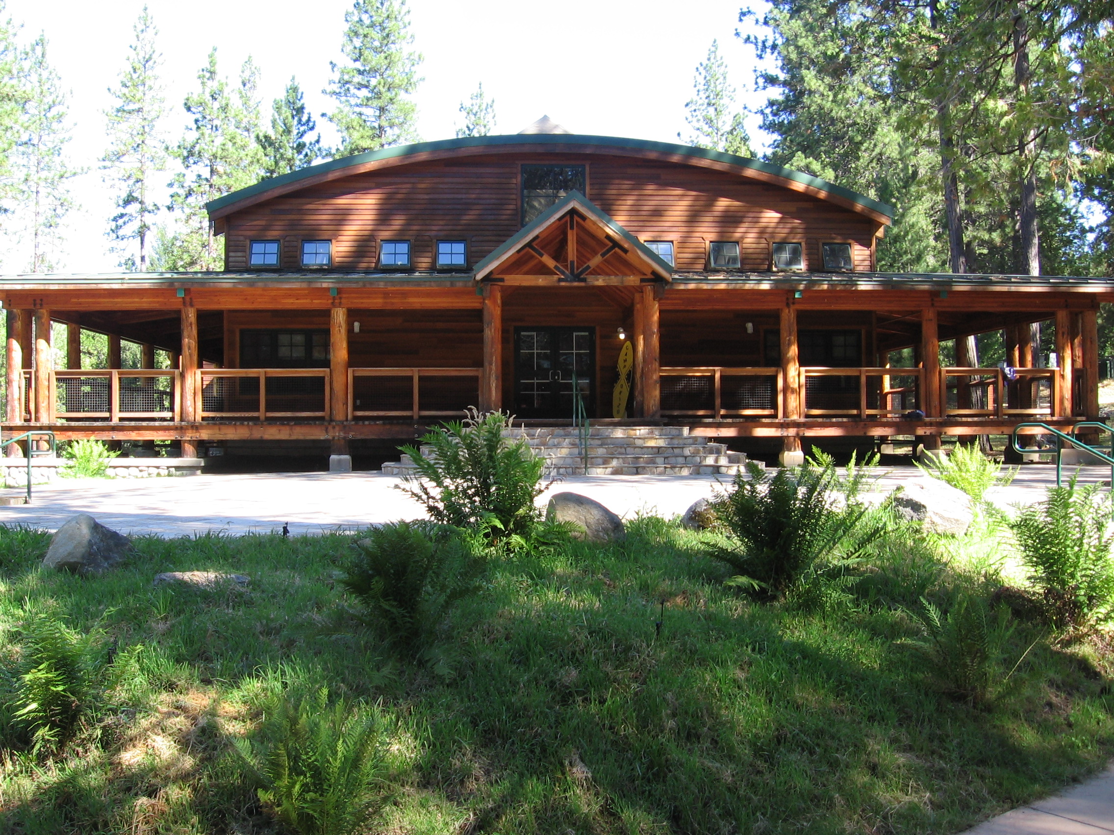 The lodge at Camp Okizu