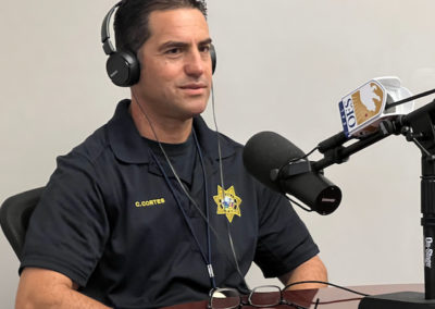 Fotografía del Policía Carlos Cortés