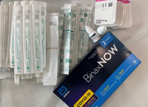 picture of testing supplies