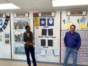 Group photo at Plumas Charter School