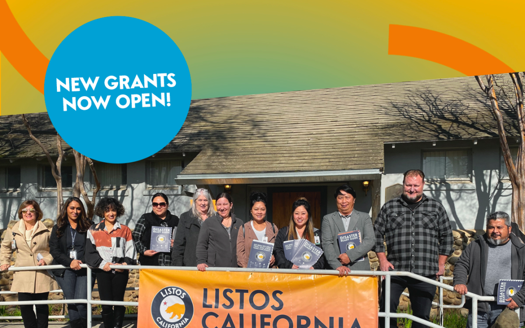 Cal OES Released 2023 Funding Opportunities for Listos California Campaign