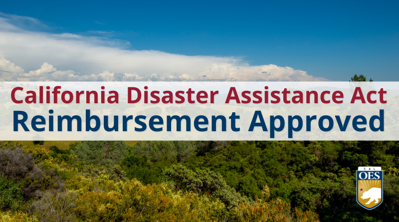 Cal OES Announces Approval of More than $8,400 in CDAA Reimbursements to Help El Dorado County Cover Mosquito Fire Response Costs