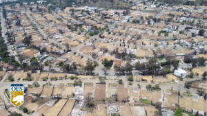 image of properties with debris cleared