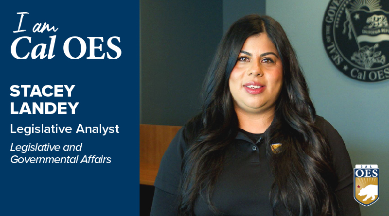 Shining a Spotlight on Staff – I am Cal OES Video Series – Stacey Landey