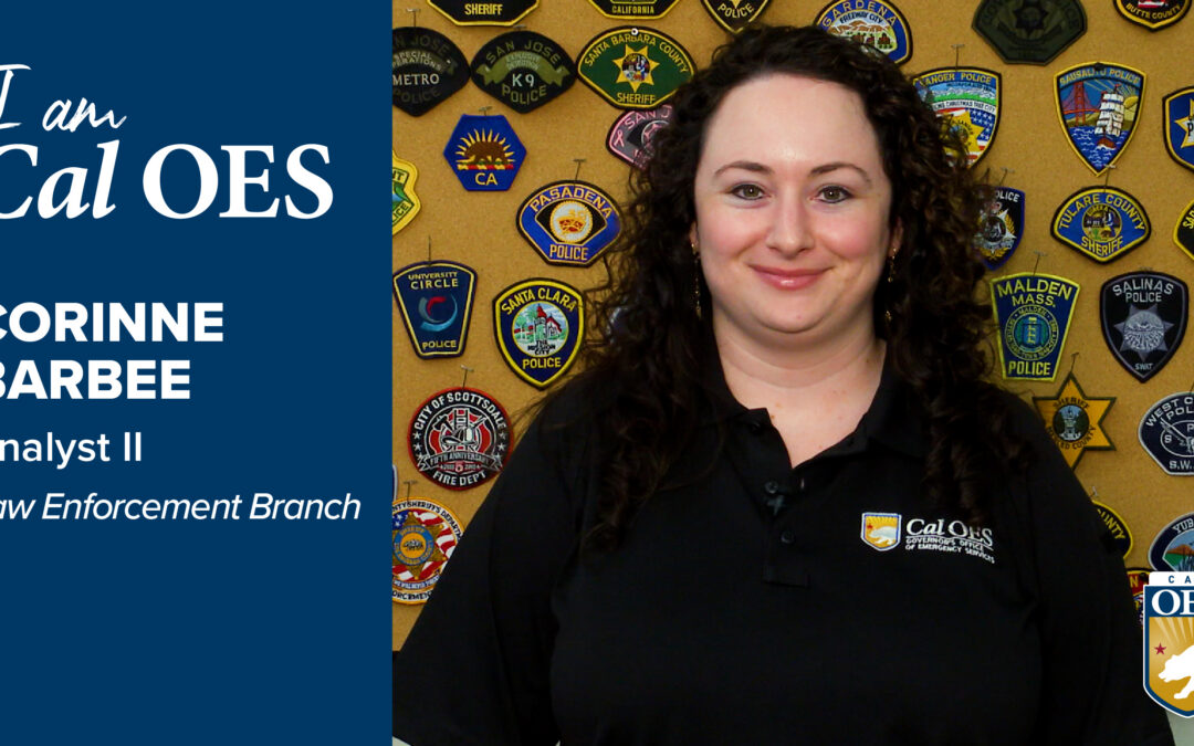 Shining a Spotlight on Staff – I am Cal OES Video Series – Corinne Barbee