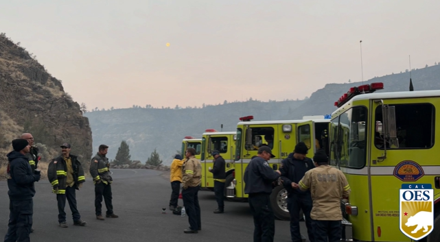 California Answers the Call: Supporting Hawk Fire Response in Nevada