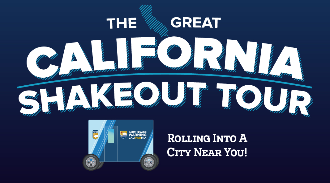 Great California ShakeOut Tour to Stop in Four California Cities